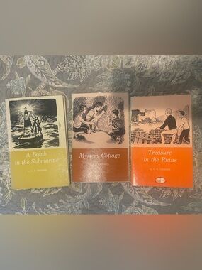 Set Of 3 Children’s Mystery Stories By G. R. Crosher